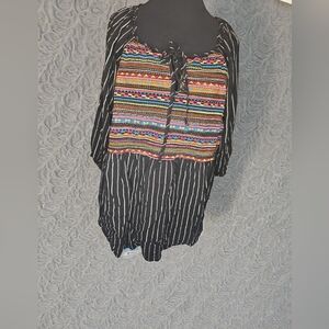 Savanna Jane Black and White Top